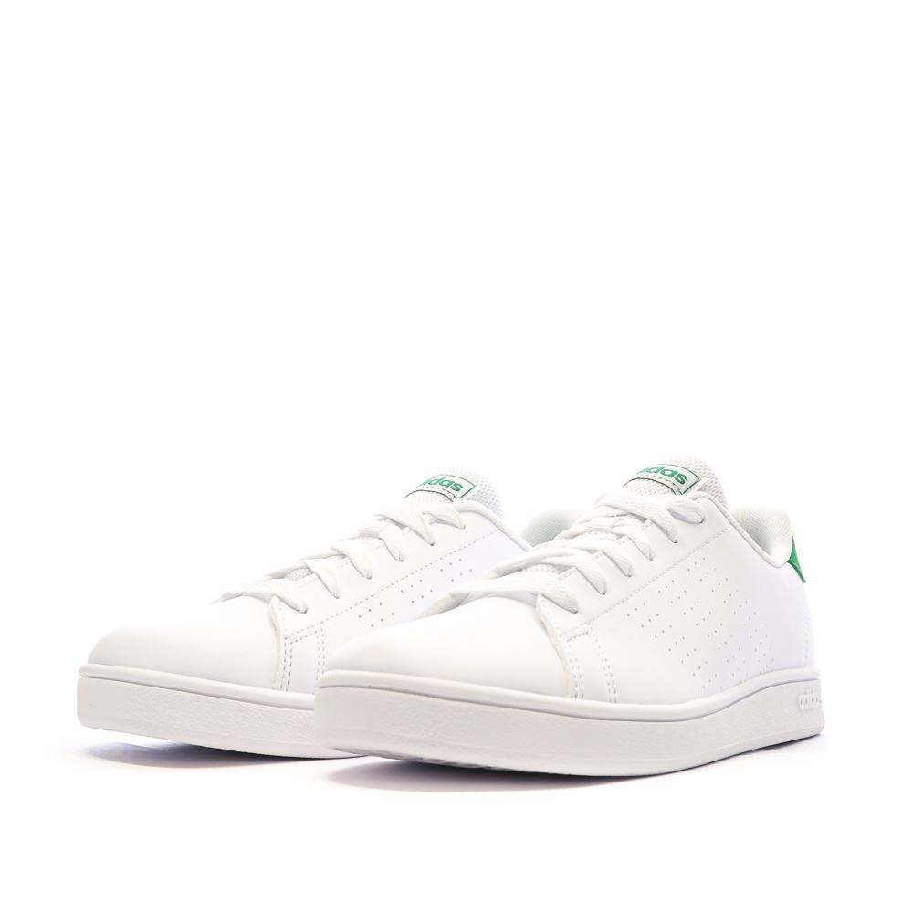 Adidas Baskets Blanches Garçon Adidas Advantage K