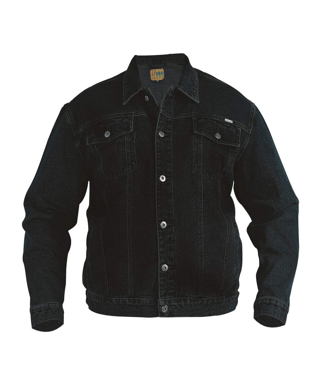 Duke - Veste en jean WESTERN - Homme (Noir) - UTDC102