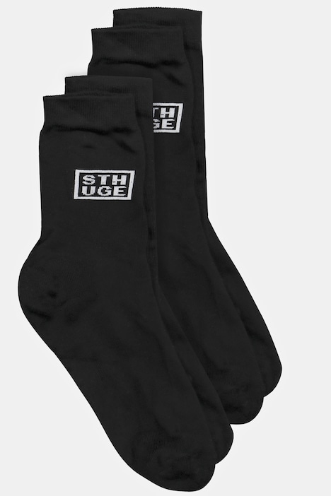 STHUGE Sportsocken, 2er-Pack, Fersenverstärkung