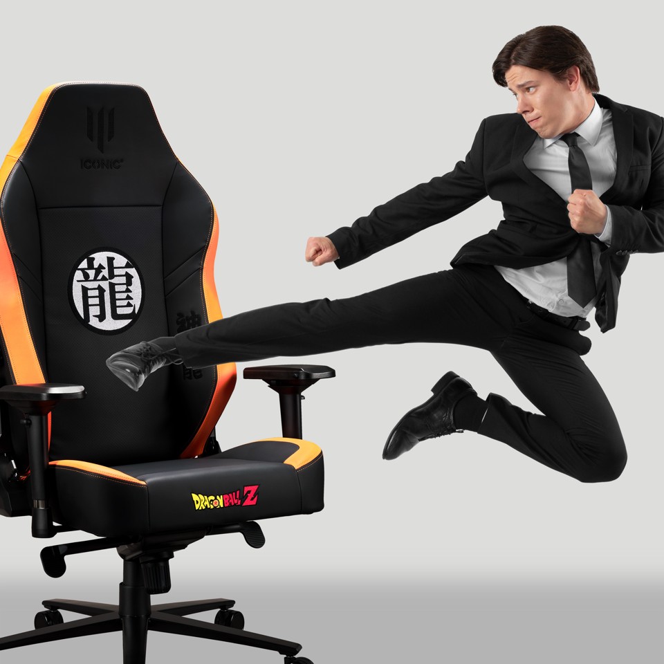 Apollon Collector / Dbz Shenron black seat + gold/grey