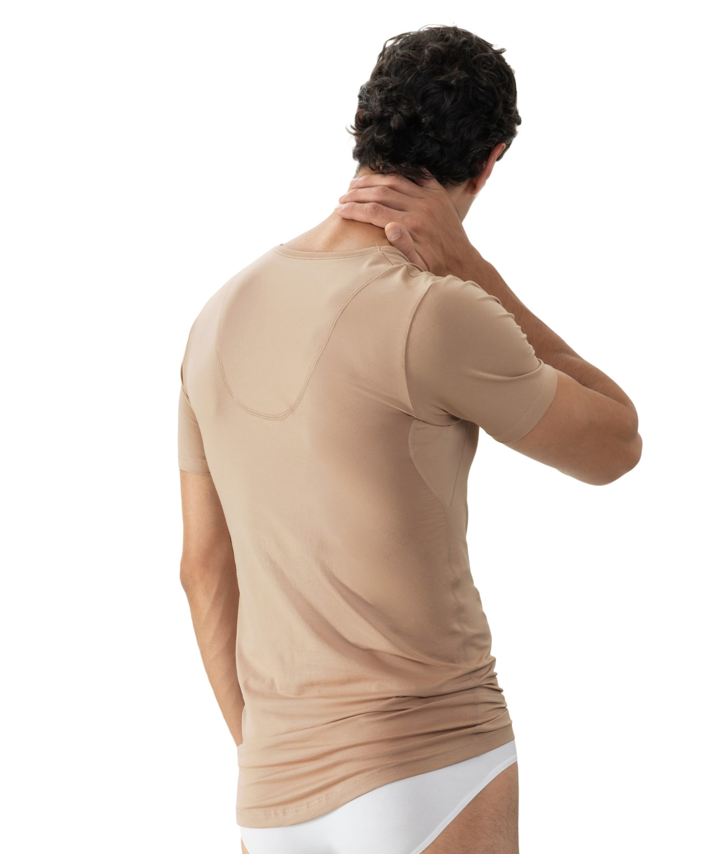 Mey Heren T-shirt beige