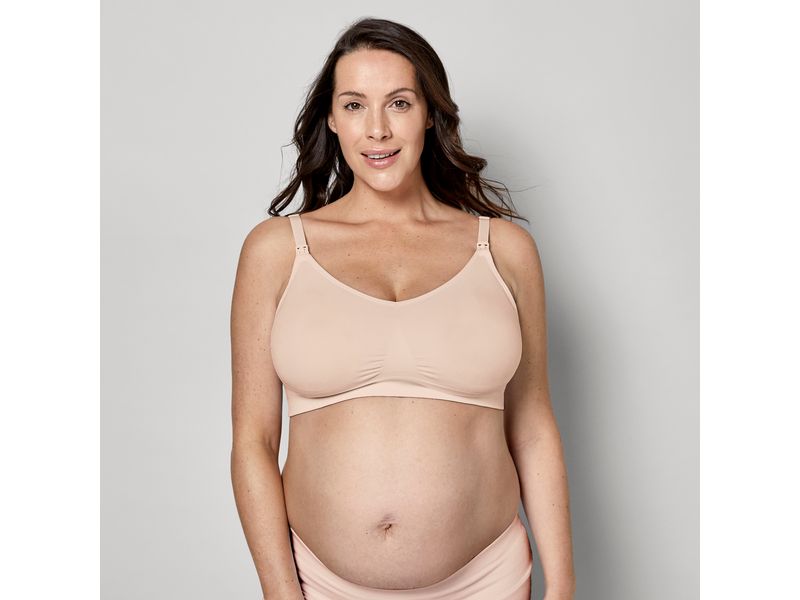 MEDELA Still-BH Keep Cool Ultra Beige Gr. L Atmungsaktiver Schwangerschafts- und Still-BH