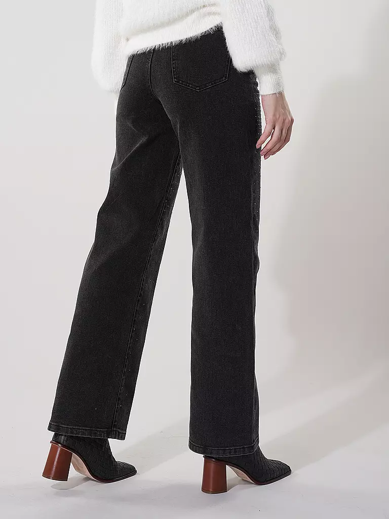 ONLY Jeans Wide Leg ONLHOPE schwarz