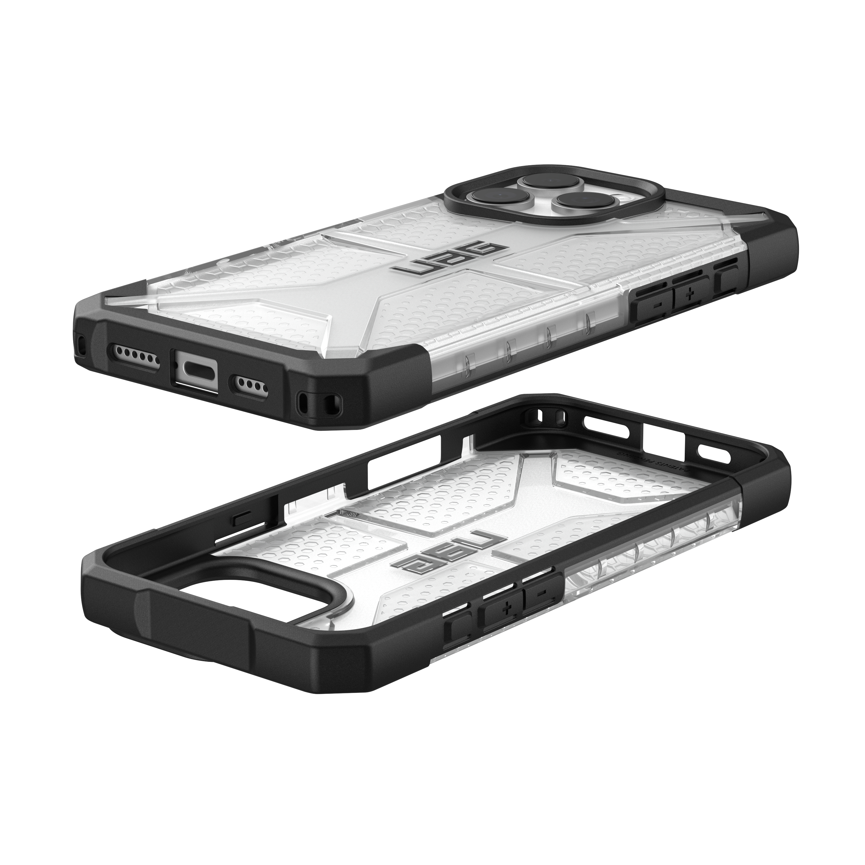 iPhone 16 Pro Max Schutzhülle Plasma (114478114343) - Transparent (Ice)