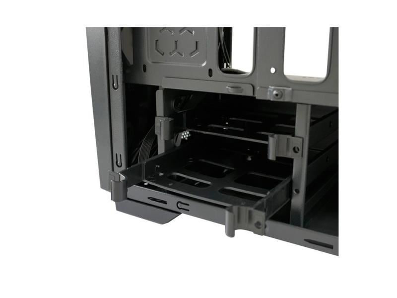 LC-Power PC-Gehäuse Gaming 700B Hexagon Mid-Tower Gehäuse