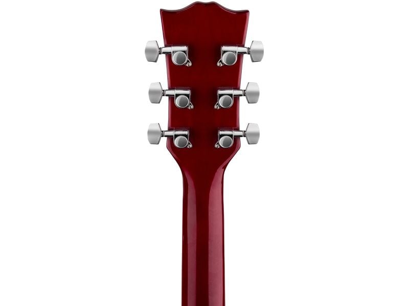 MAX E-Gitarre GigKit LP Style Rot E-Gitarre mit Zubehör