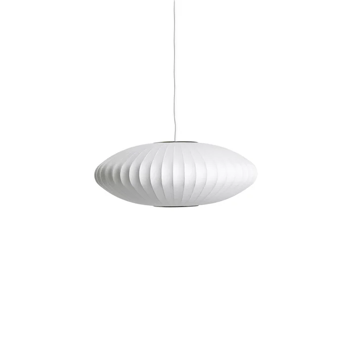 HAY - Nelson Saucer Bubble Pendelleuchte S, Ø 44.5 x H 18 cm, off white