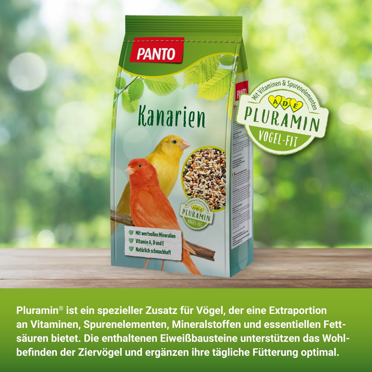 Panto ® KANARIENFUTTER MIT PLURAMIN® 1 kg