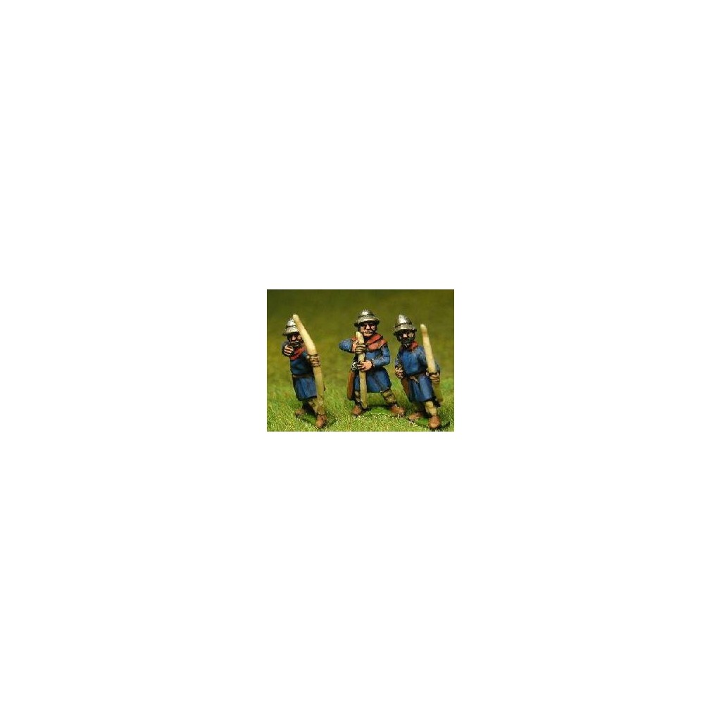 LaterSpanish: Archers in Kettle Helms