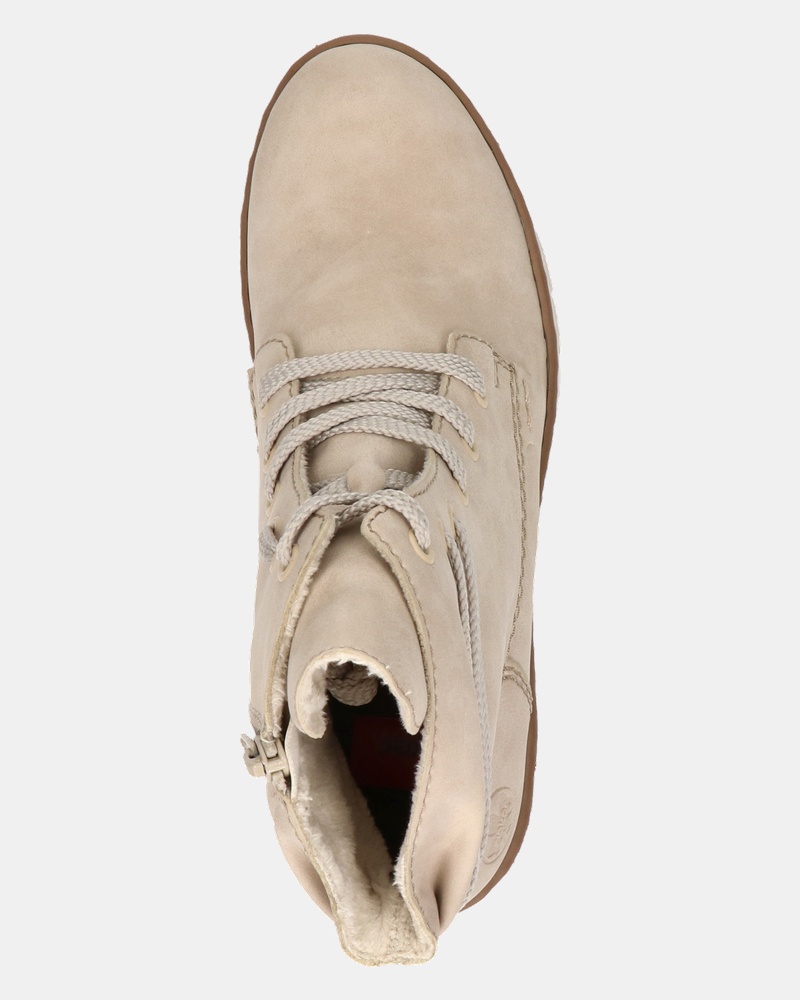 Rieker Veterboots  - ecru