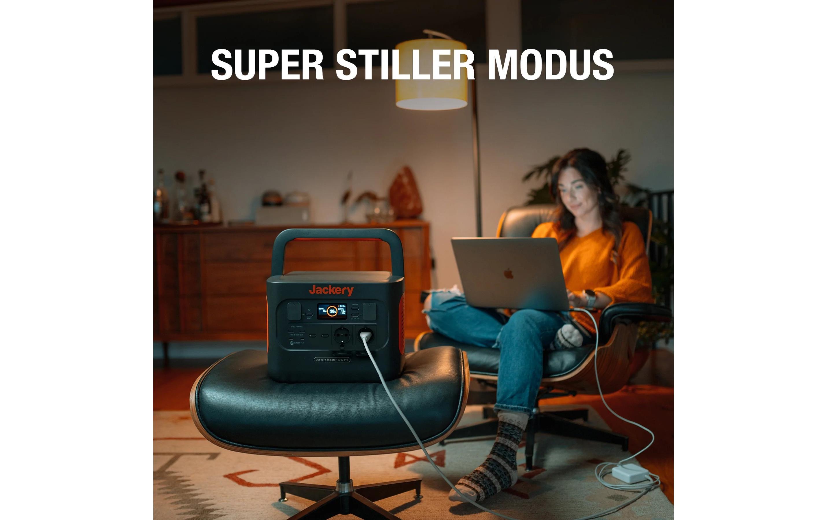 Power Station Explorer 1000 Pro 1002 Wh<br>Mobiler Stromspeicher und Solar Generator mit 230 V Schuko Steckdosen