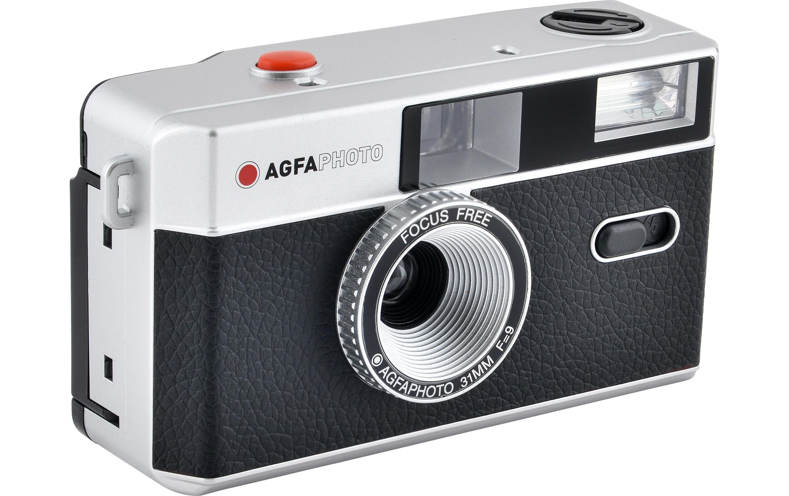 Analogkamera 35 mm - SchwarzWiederverwendbare 35 mm Analogkamera