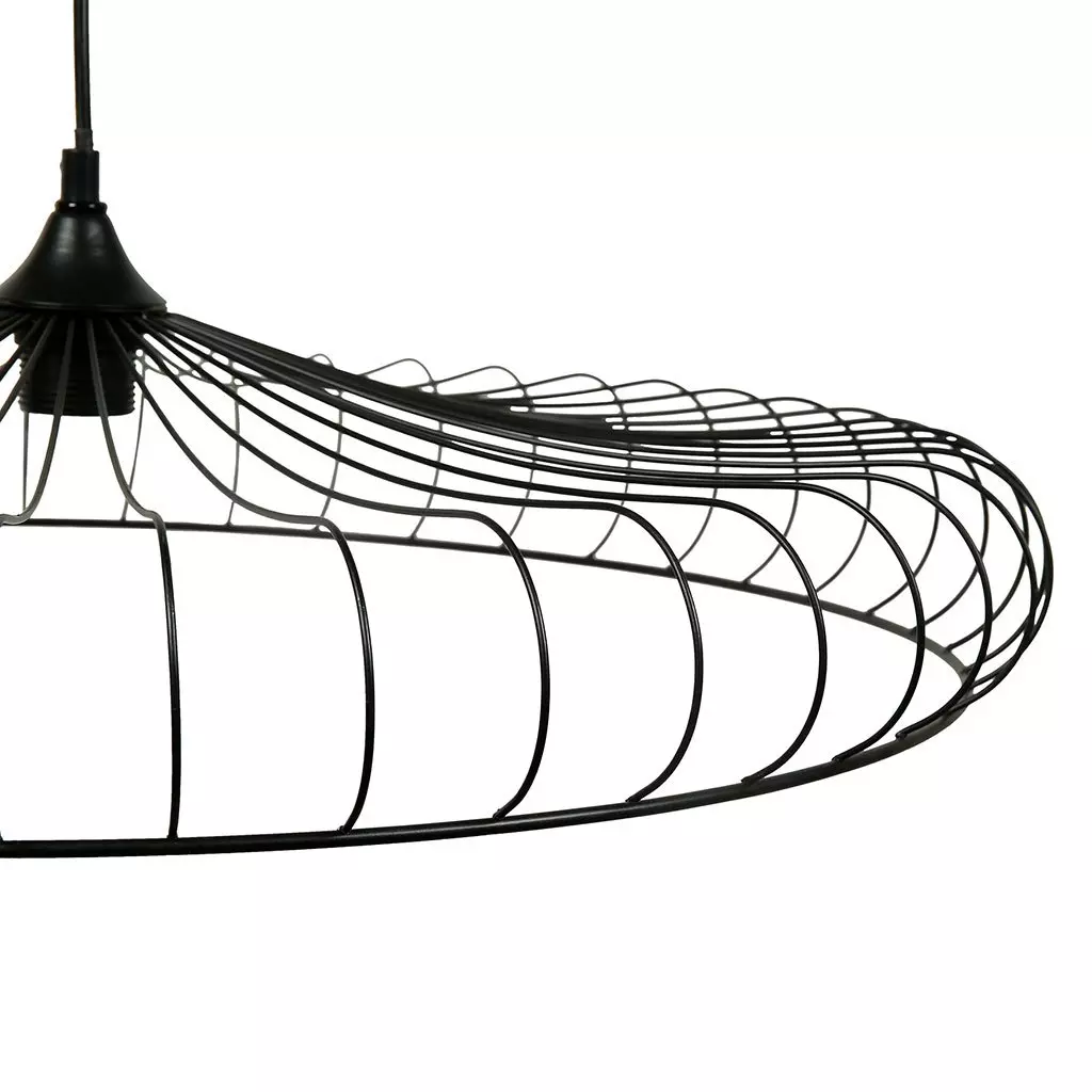 Suspension lumineuse métal (D65,5 cm) Lisa Noir