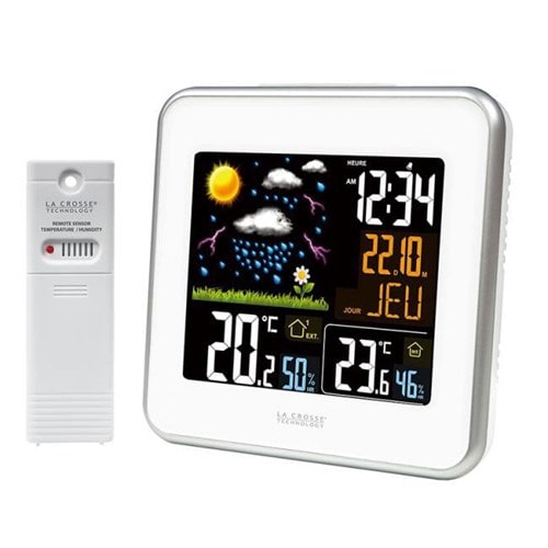 Station météo avec écran lcd en couleur
