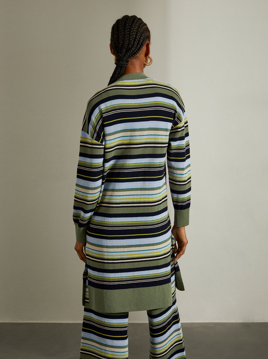 Cardigan de riscas