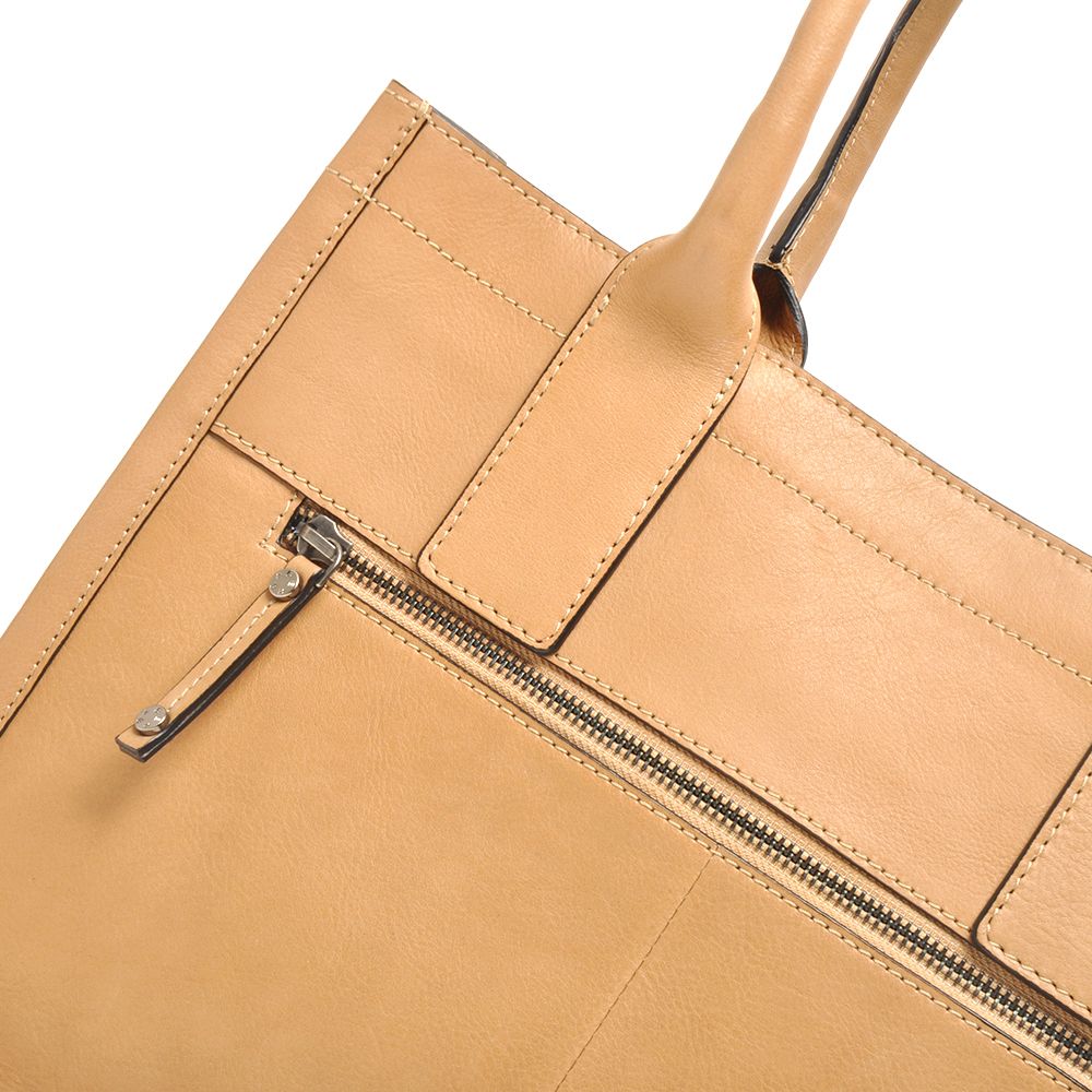 Berba Icons Handtas Tote Medium Nude