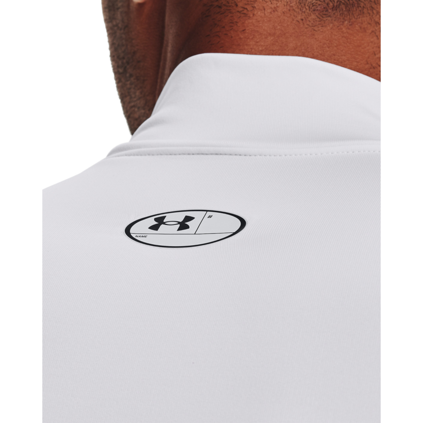 Under Armour Cold Gear Armour Compressieshirt Wit