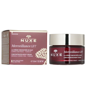 Nuxe Merveillance Lift Concentrado Corretor de Rugas Creme Firmador de Noite  50ml/1.7oz
