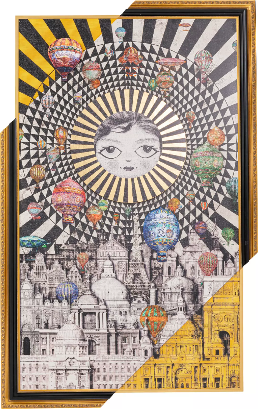 Wandbild 110 x 174 cm Balloons 52979