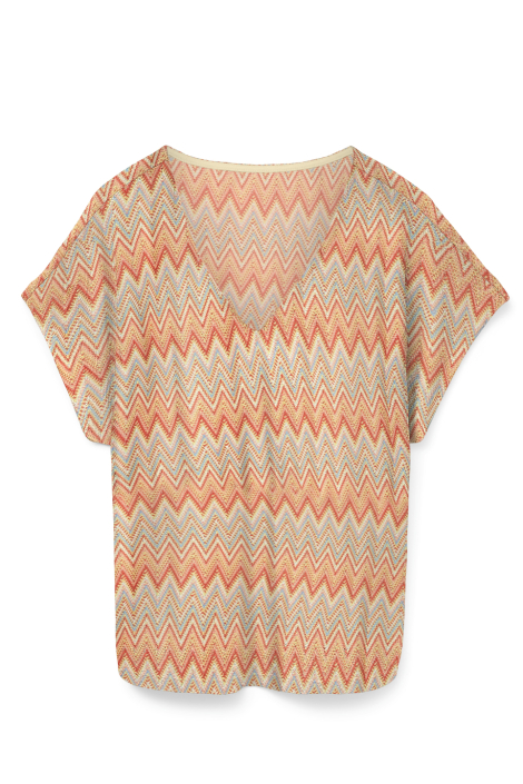Vero Moda oranje dames t-shirt