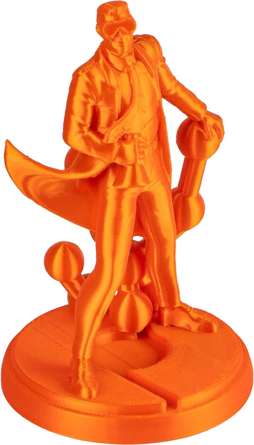 Polymaker  Panchroma™ PLA Silk Orange, 1,75 mm / 1000 g    Der Glanz der Eleganz in Orange