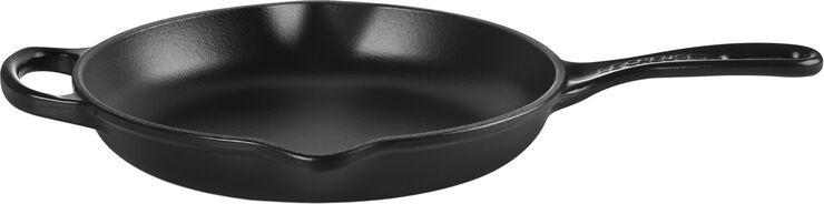 Le Creuset Stegepande i støbejern 23cm Matte Black Matte black