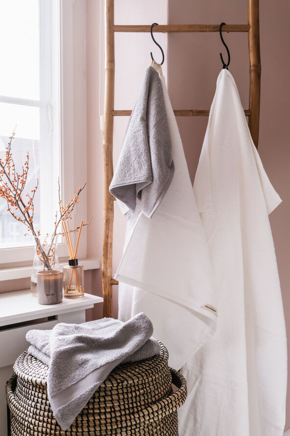 Magasin du Nord Collection New frotté white håndklæde Hvid