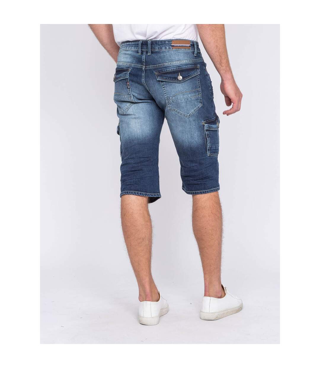 Pantacourt battle en jean BONACRI DK BLUE