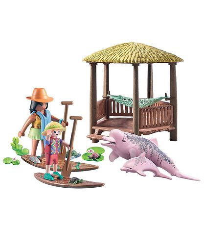 Playmobil Wiltopia - Padletur Med Floddelfinerne - 71143 - 44 De