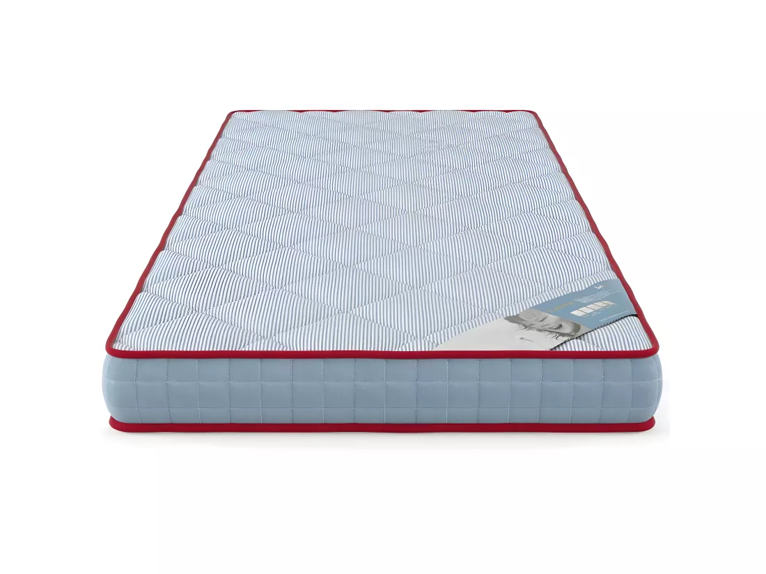 Matelas en mousse éco-responsable 90x190 cm mousse bleu ELO