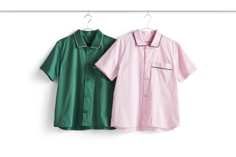 HAY  Outline Pyjama S/S natskjorte - Soft Pink