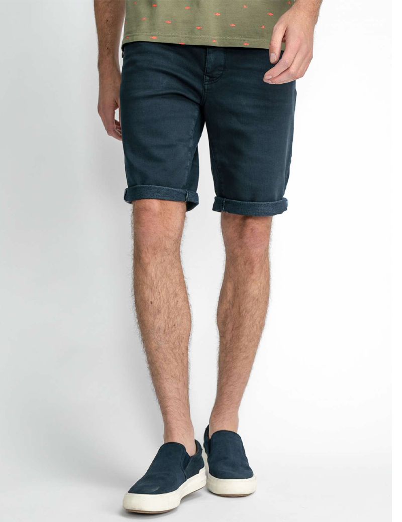 PETROL IND SHORT JOGG JEAN BLEU NUIT HOMME