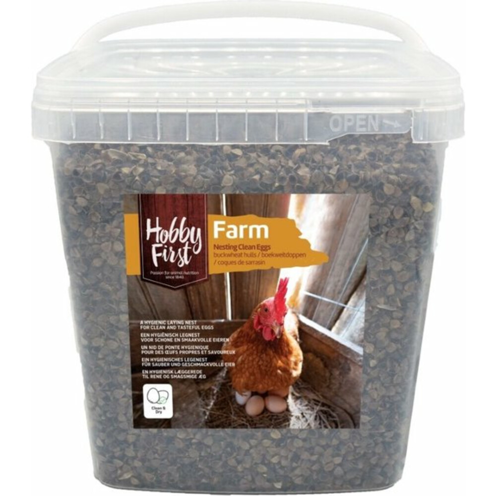 HobbyFirst Farm NestingBoekweitdoppen5 liter
