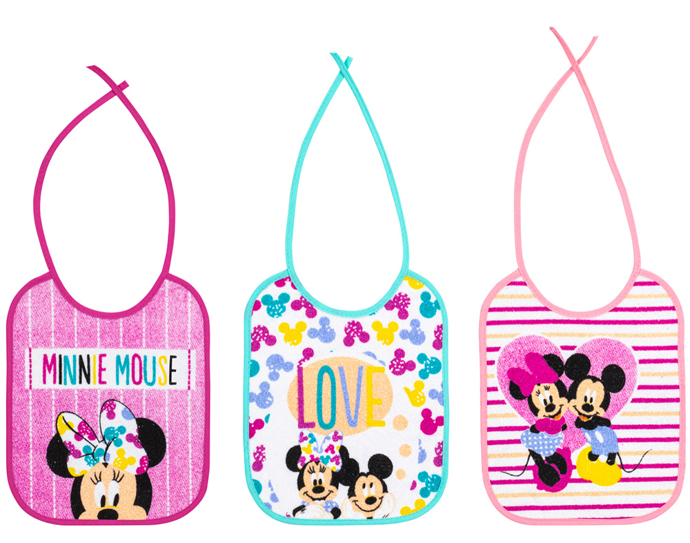 PACK 3 BABETES MINNIE 20X25CM