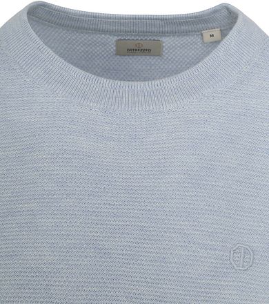 Dstrezzed Pullover Lichtblauw Melange 405566-NOS-646 kopen