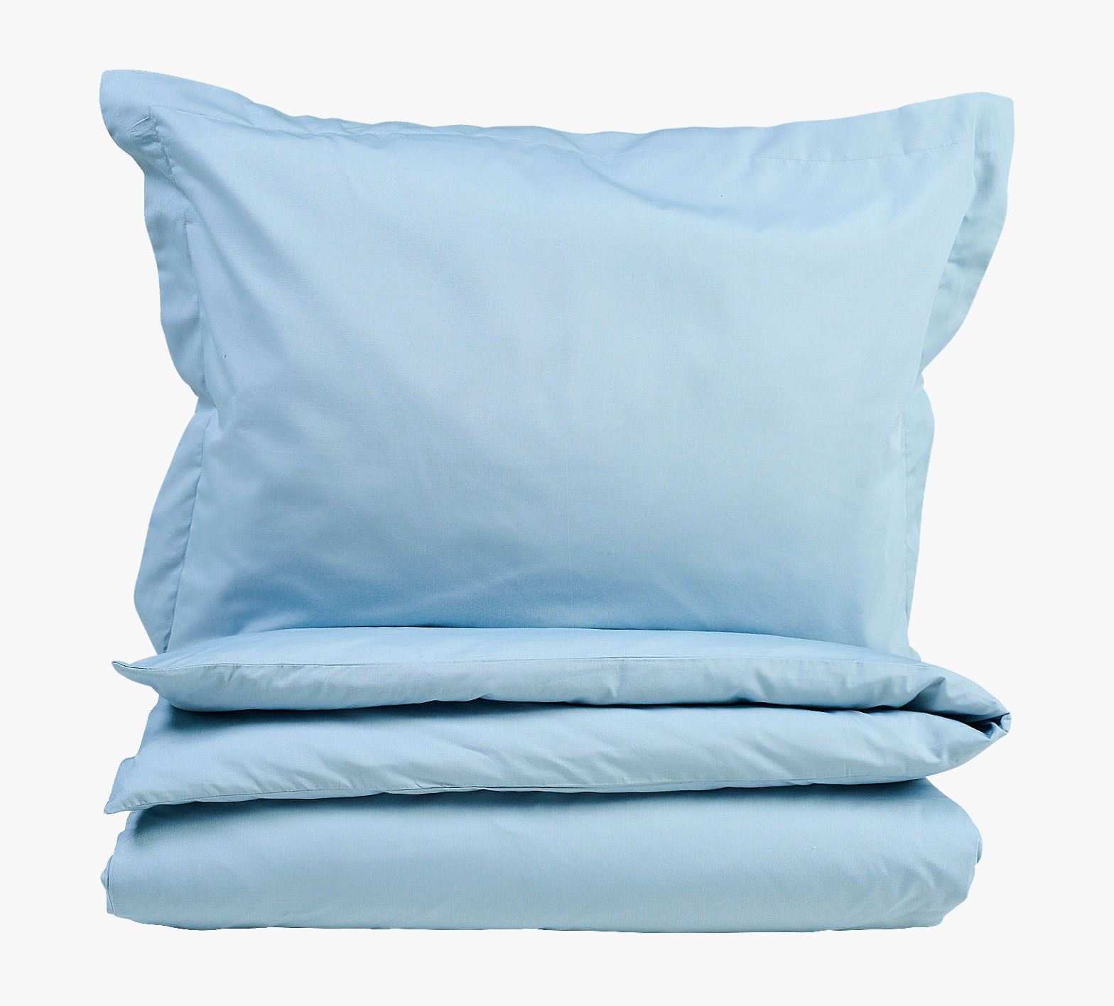 Percale sengesett lindegrønn - 140x220 cm
