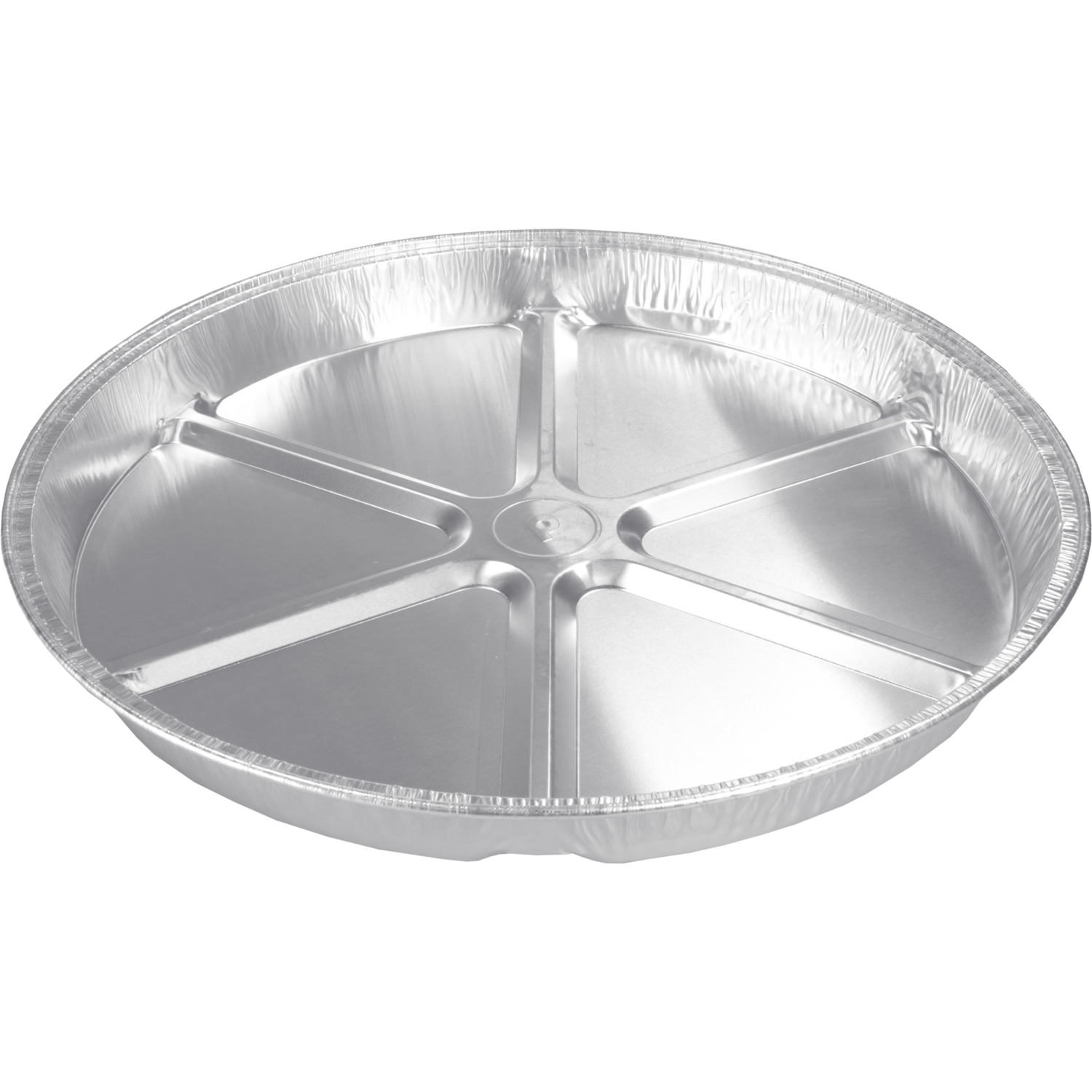 Snackpan, Ø375x38mm, aluminium, zilver
