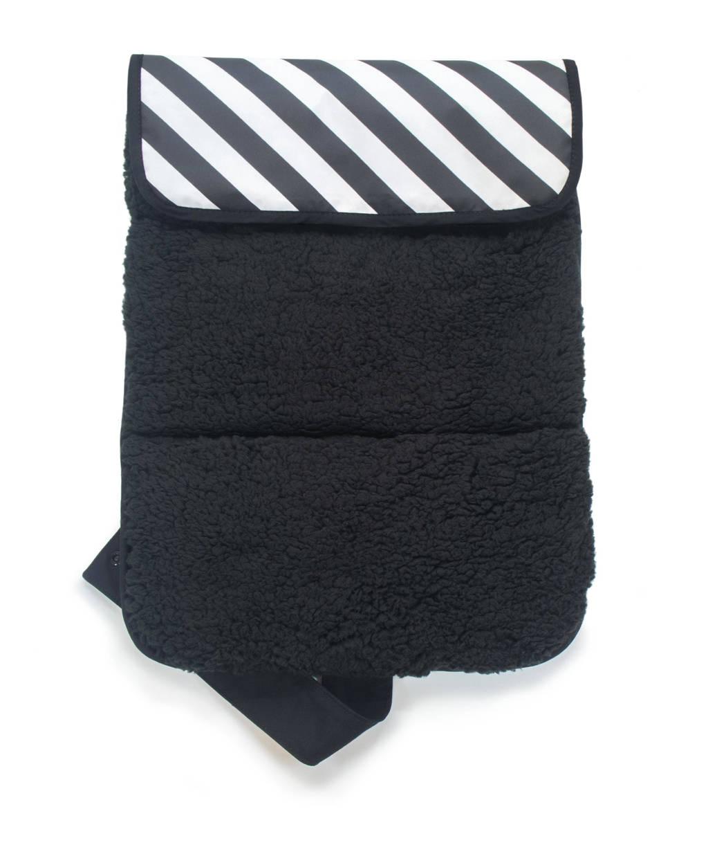 Napper verschoonmatje Black Stripes