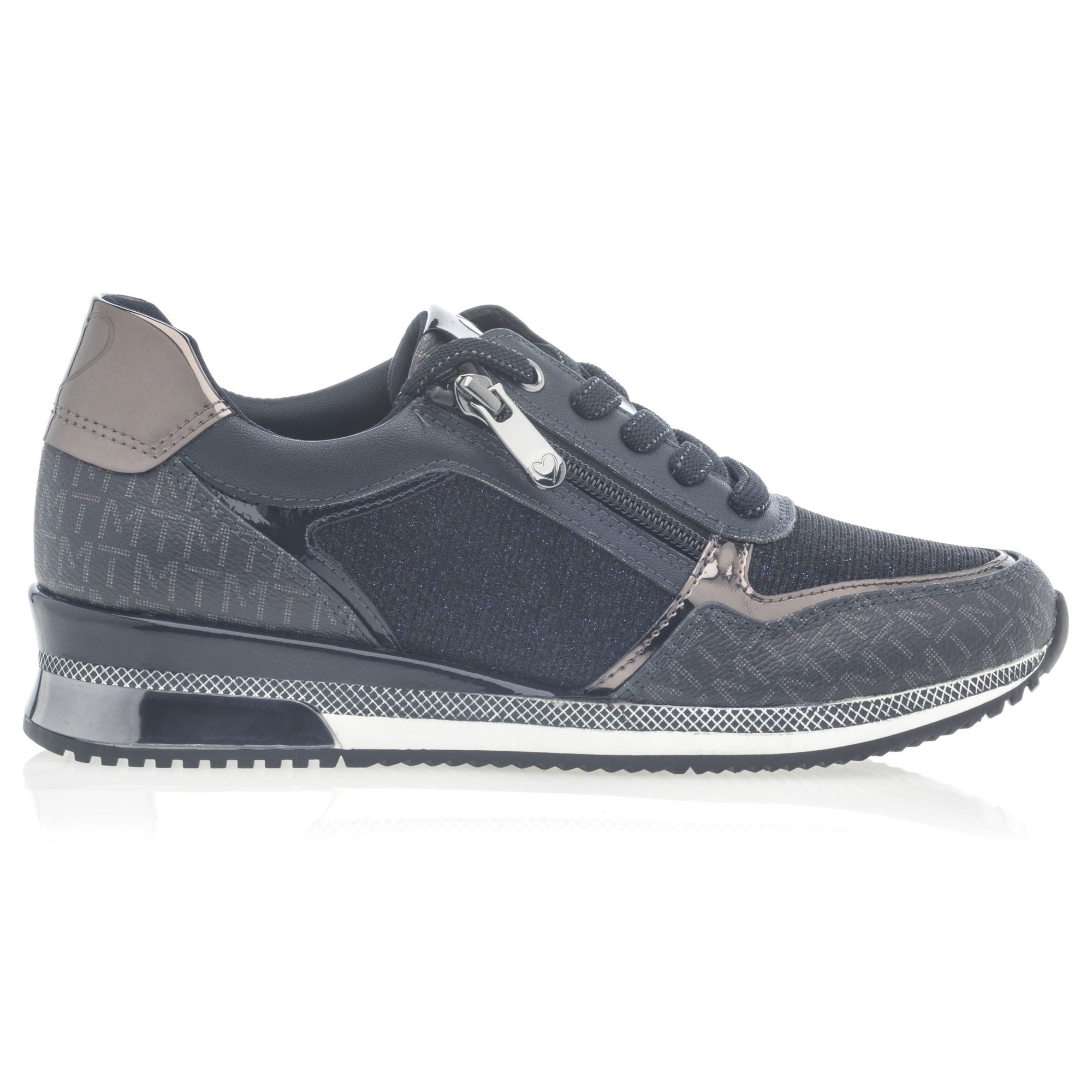 Baskets basses Femme bleu marine