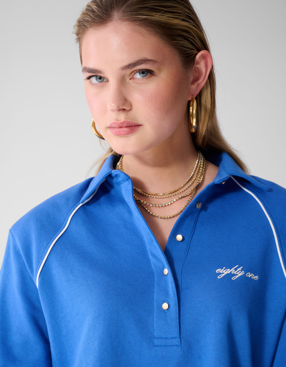Sporty Polo Blauw