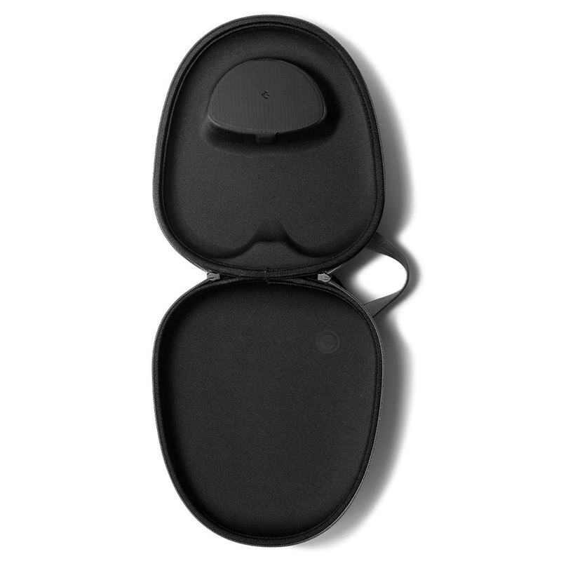 AirPods Max (2024) / AirPods Max Klasden Pouch Stoff Schutztasche Hartschale mit Tragegriff (AFA02996) - Charcoal Gray