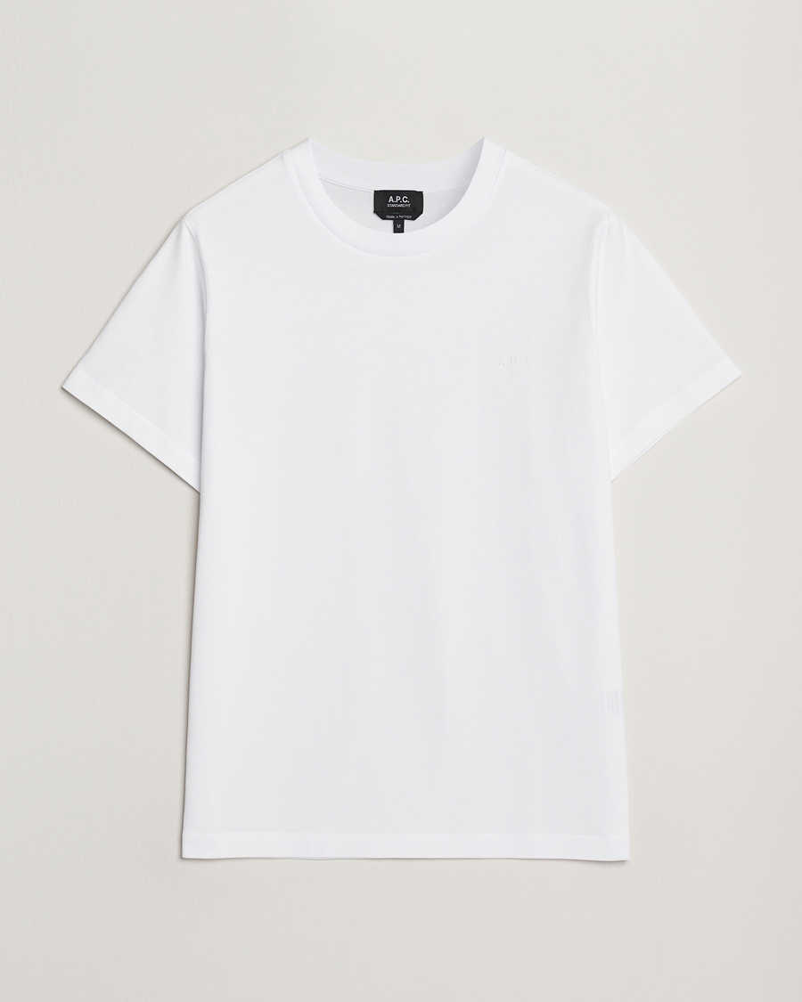 A.P.C. Embroidered APC T-Shirt White