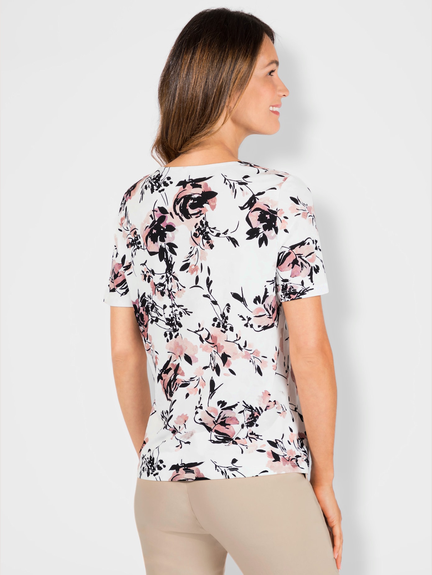 T-shirt à manches courtes viscose