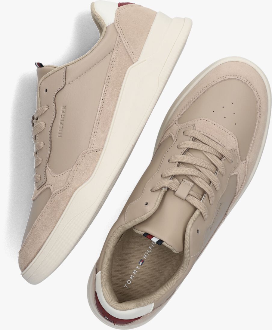 TOMMY HILFIGER beige tommy hilfiger lage sneakers elevated cupsole