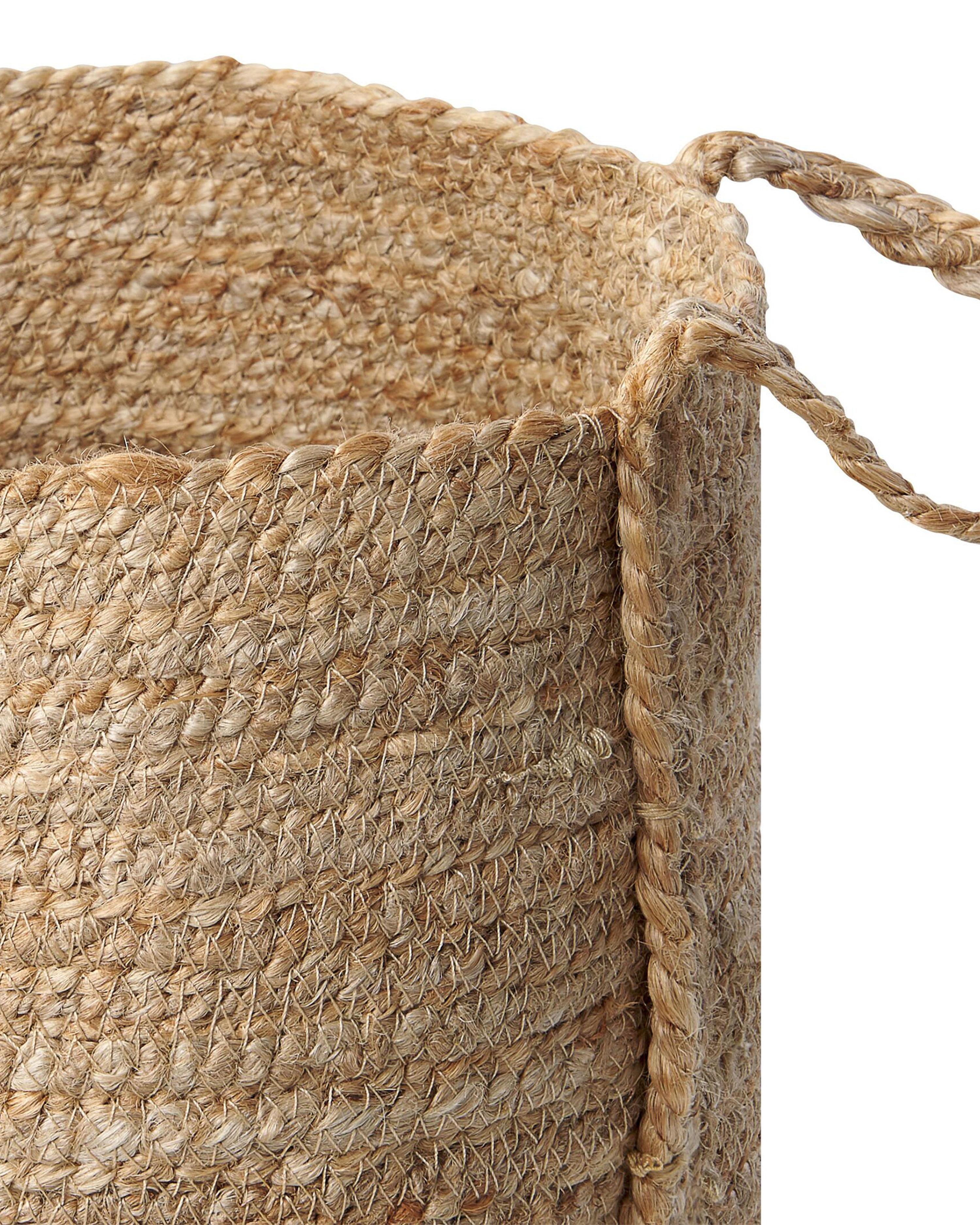Set van 3 manden WADH Jute Natuurlijk