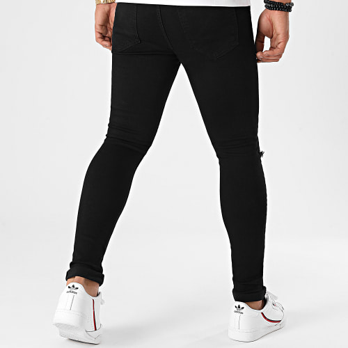 Jean Super Skinny Fit Destroy 1417 Noir