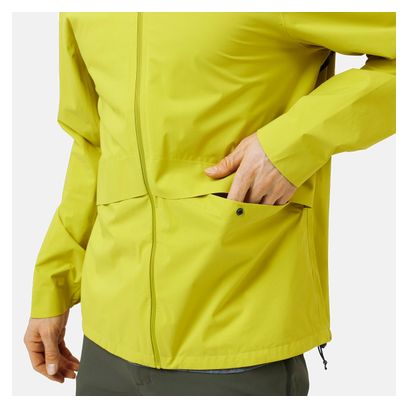 Veste imperméable Odlo Ride Easy Waterproof Jaune