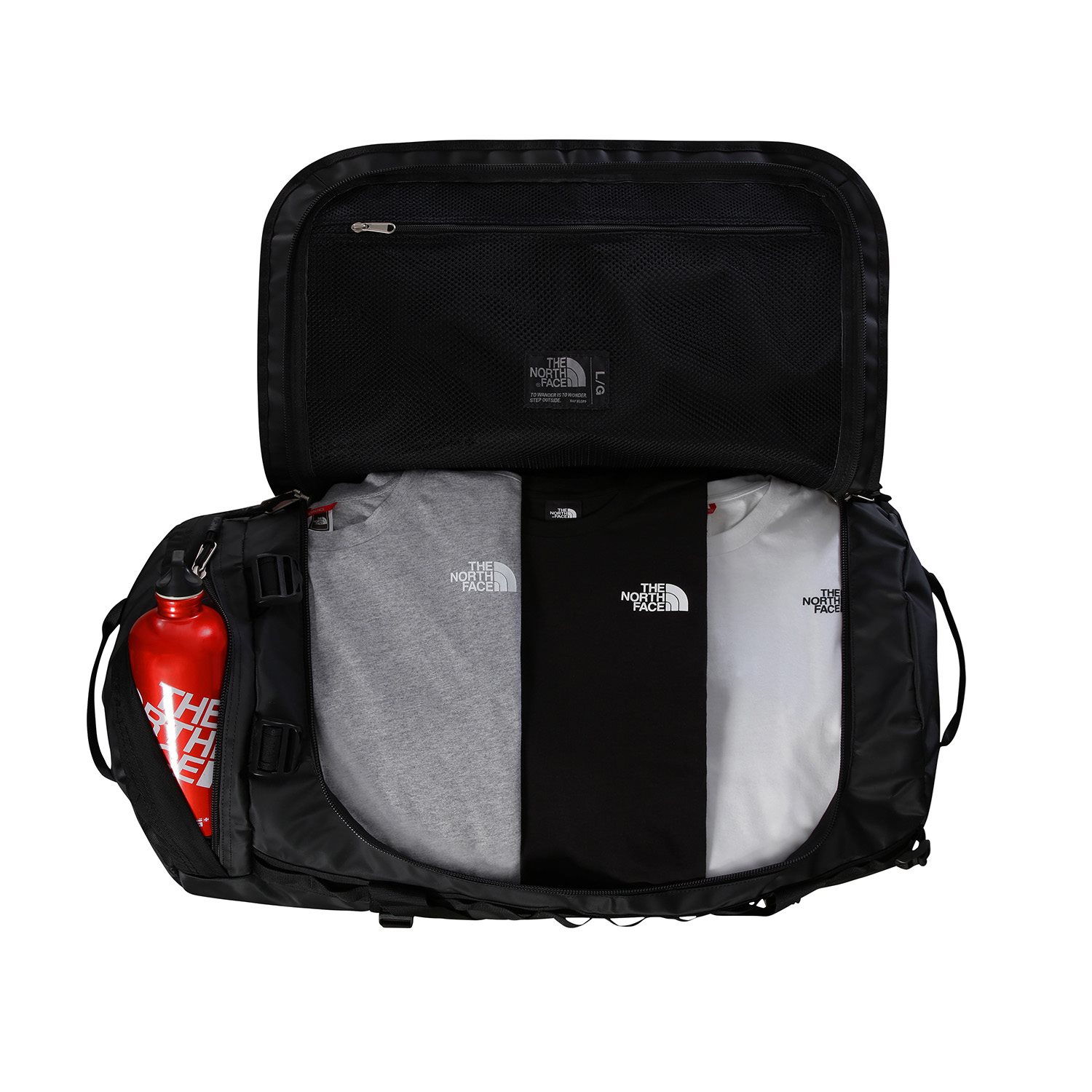 The North Face Base Camp Duffel L tnf black/tnf white