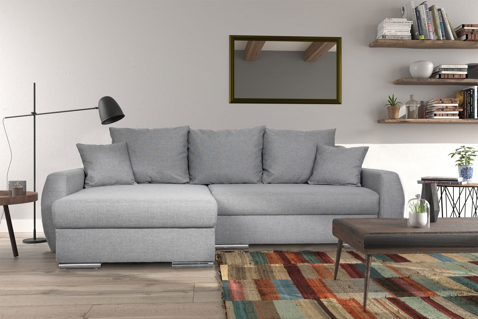 Ecksofa TIGER SF beidseitig montierbar