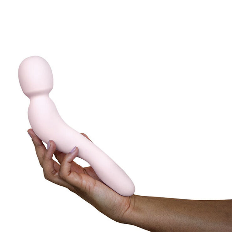 Dame Products DAME PRODUCTS - COM WAND MASSAGER QUARTZ Pink